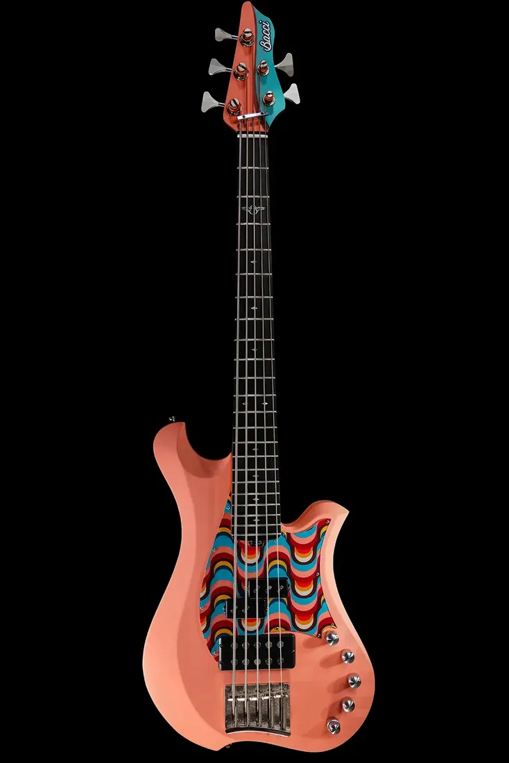 Marleo Velvet Peach, Five strings, 34 inch
