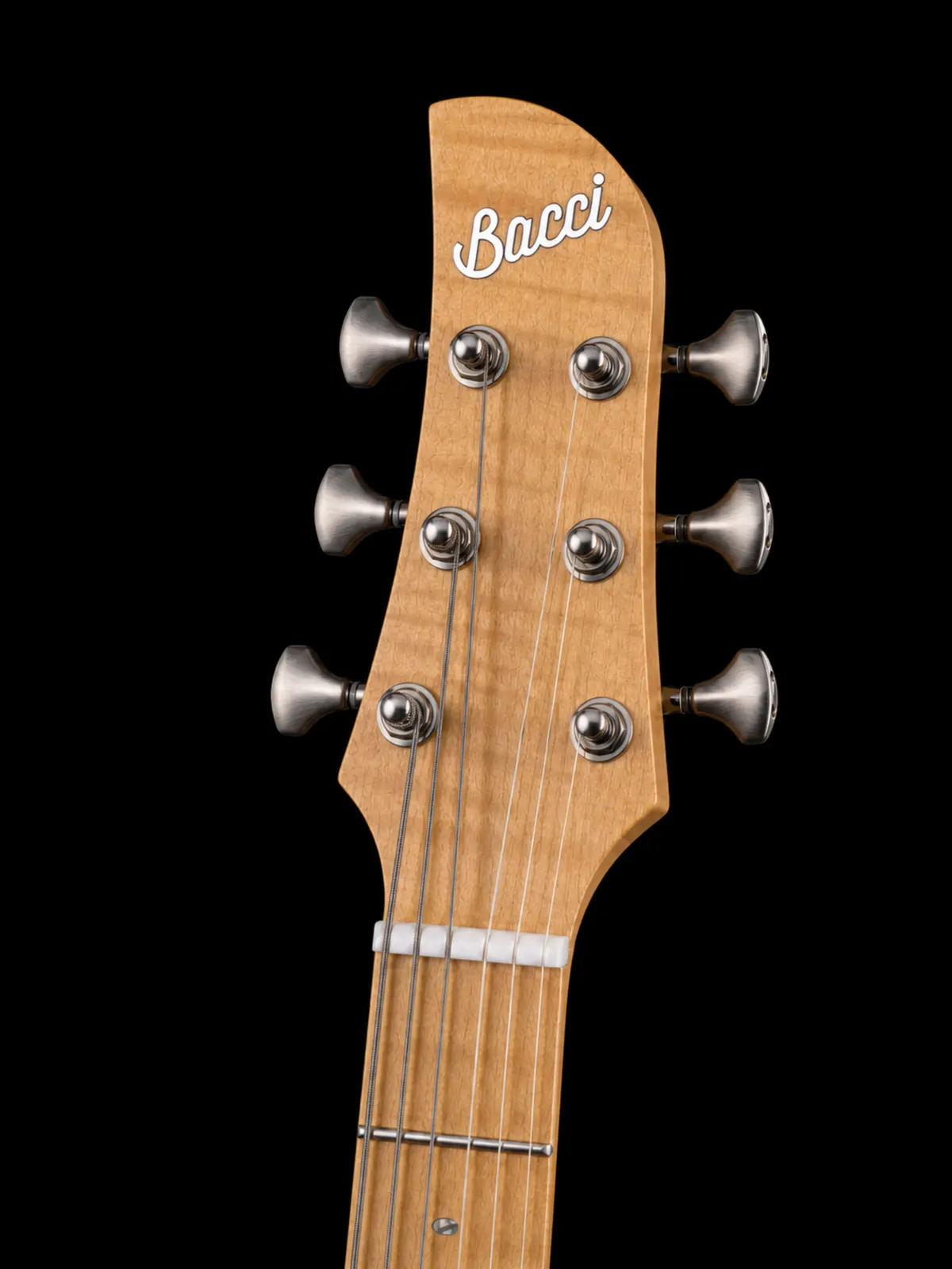 Officina Tuscan Red, headstock