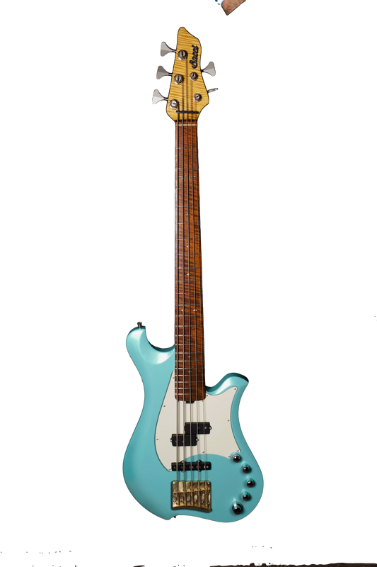 ペリカン BACCI MARLEO Ⅴ STRINGS 34 Bacci Marleo V String 34” Blue Capri Passive Bass [New
